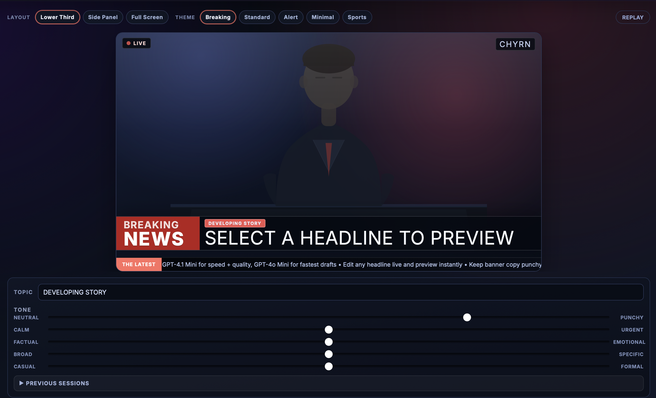 Super Hero - Interface